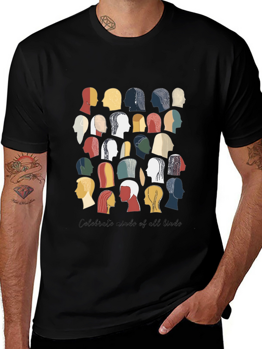 Diverse Minds Graphic Tee - Celebrate Inclusivity