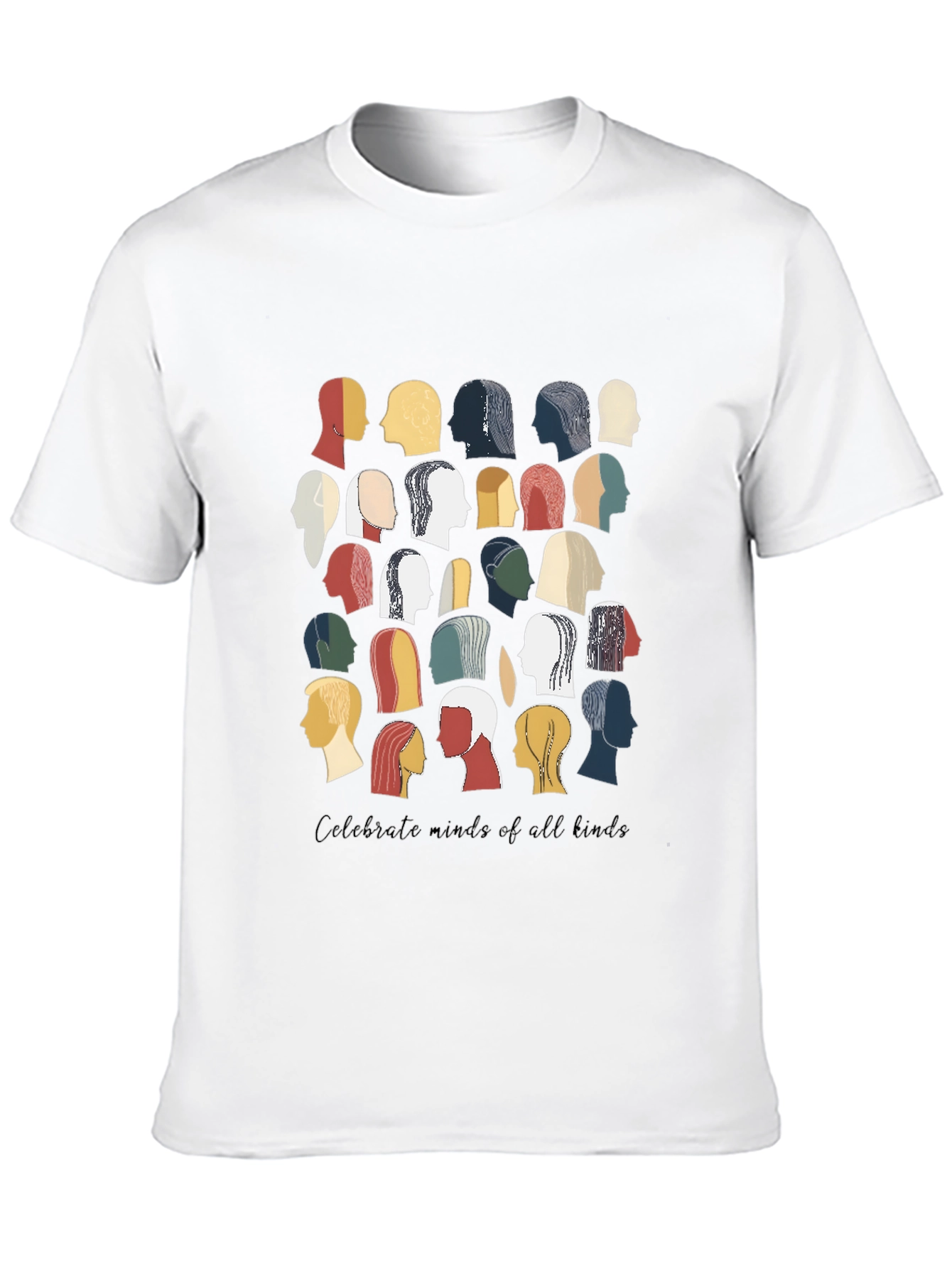 Diverse Minds Graphic Tee - Celebrate Inclusivity