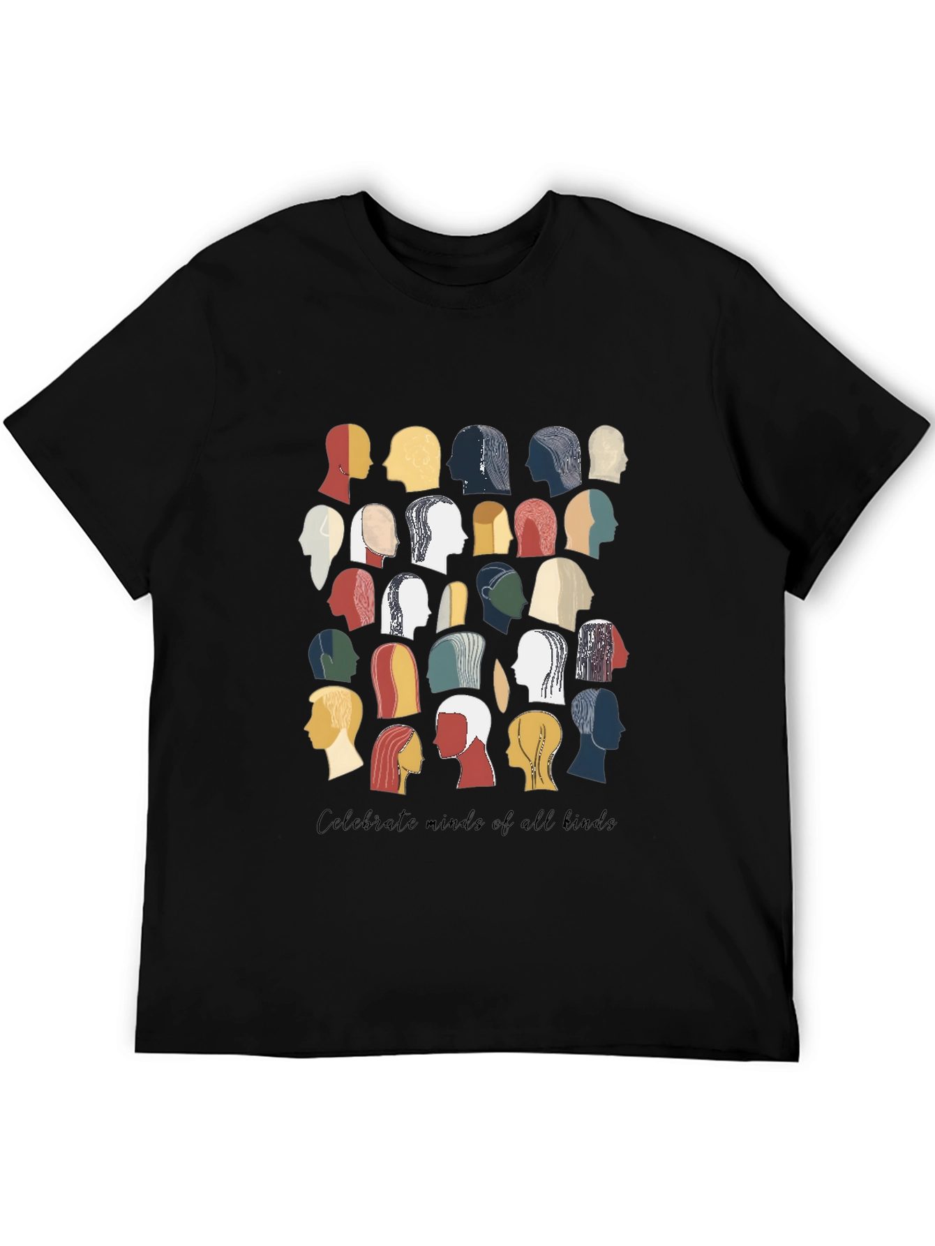 Diverse Minds Graphic Tee - Celebrate Inclusivity