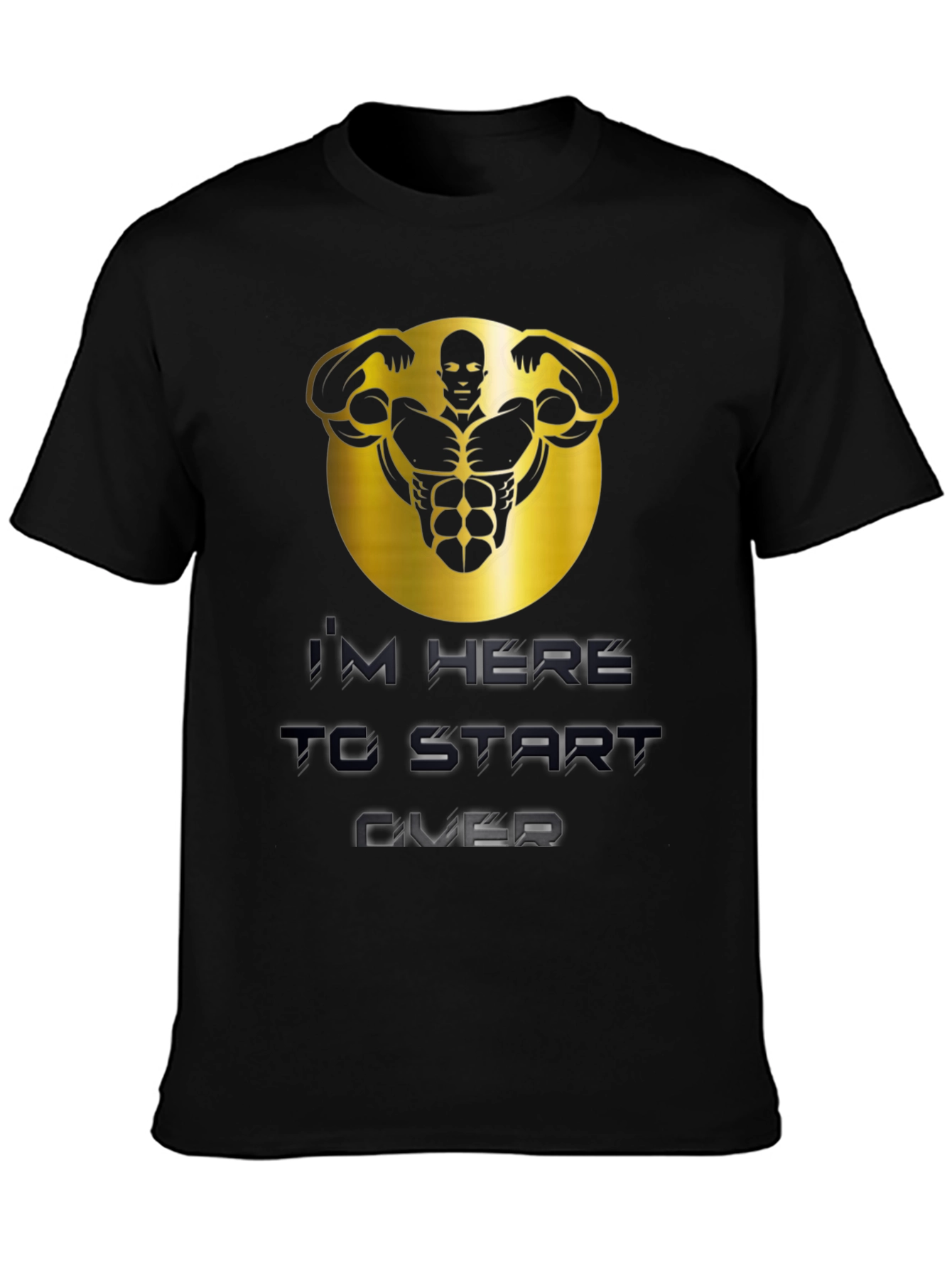 Bold Graphic T-Shirt: Start Over