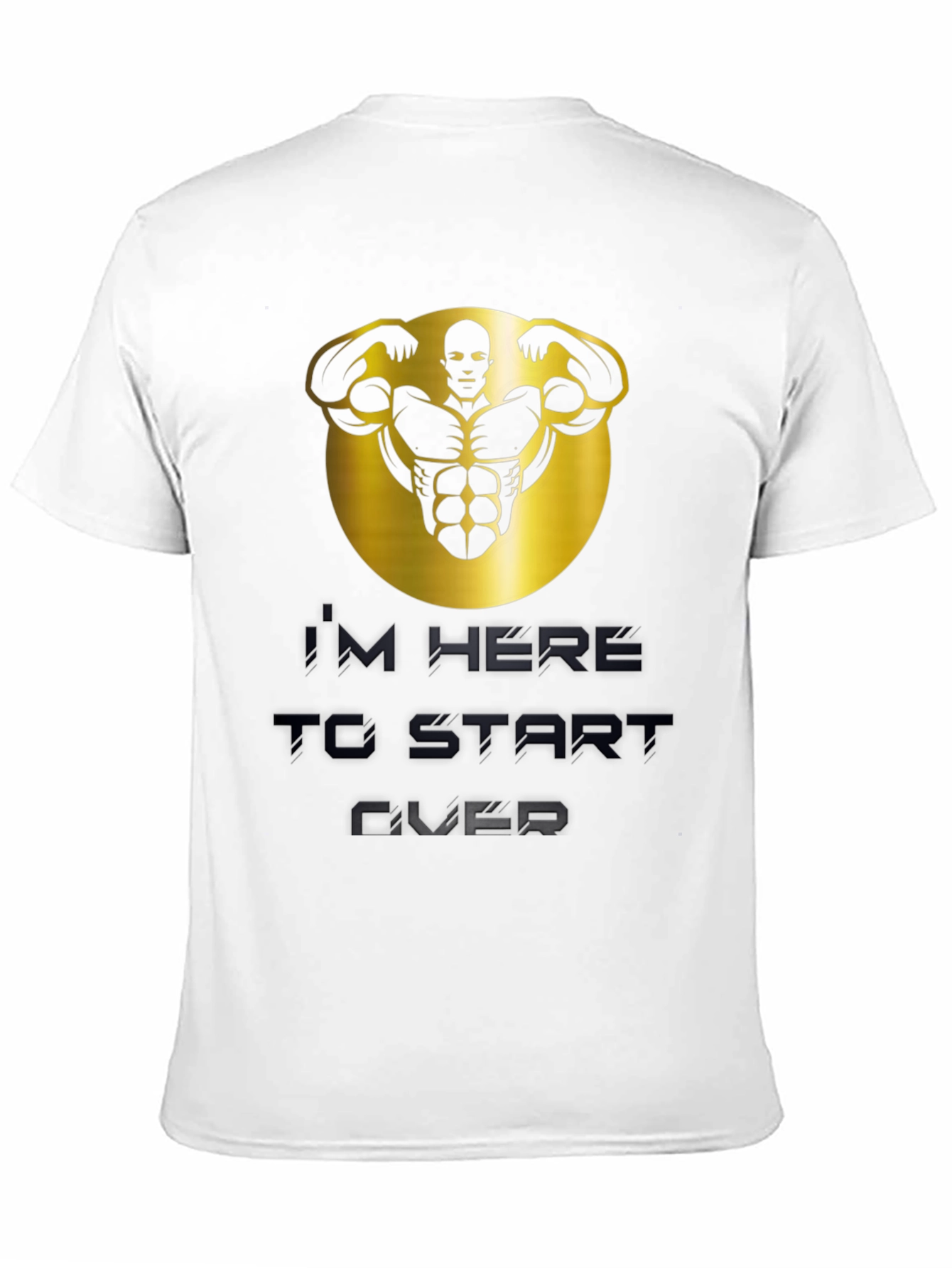 Bold Graphic T-Shirt: Start Over