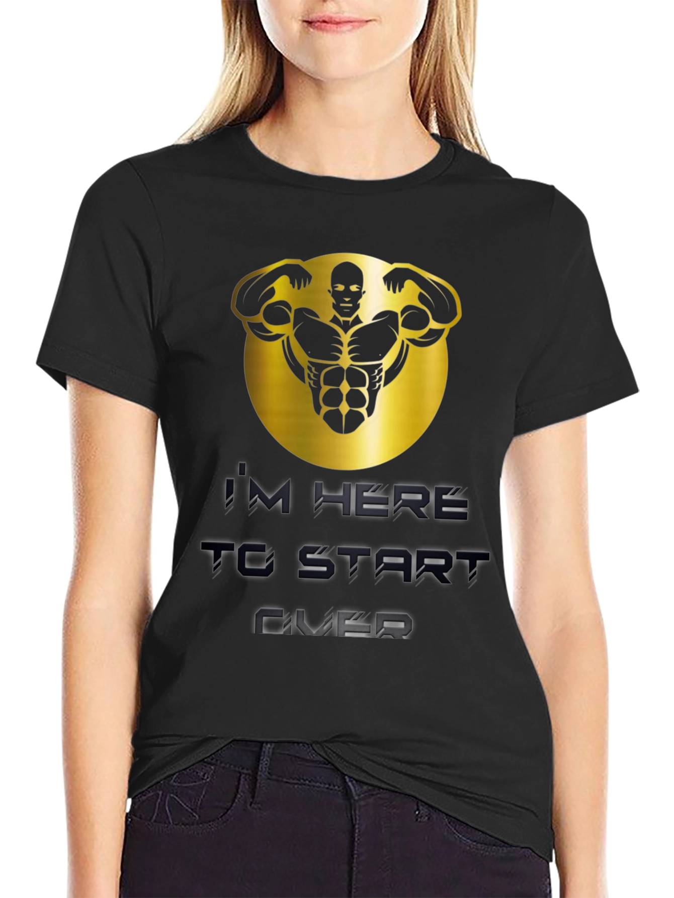 Bold Graphic T-Shirt: Start Over