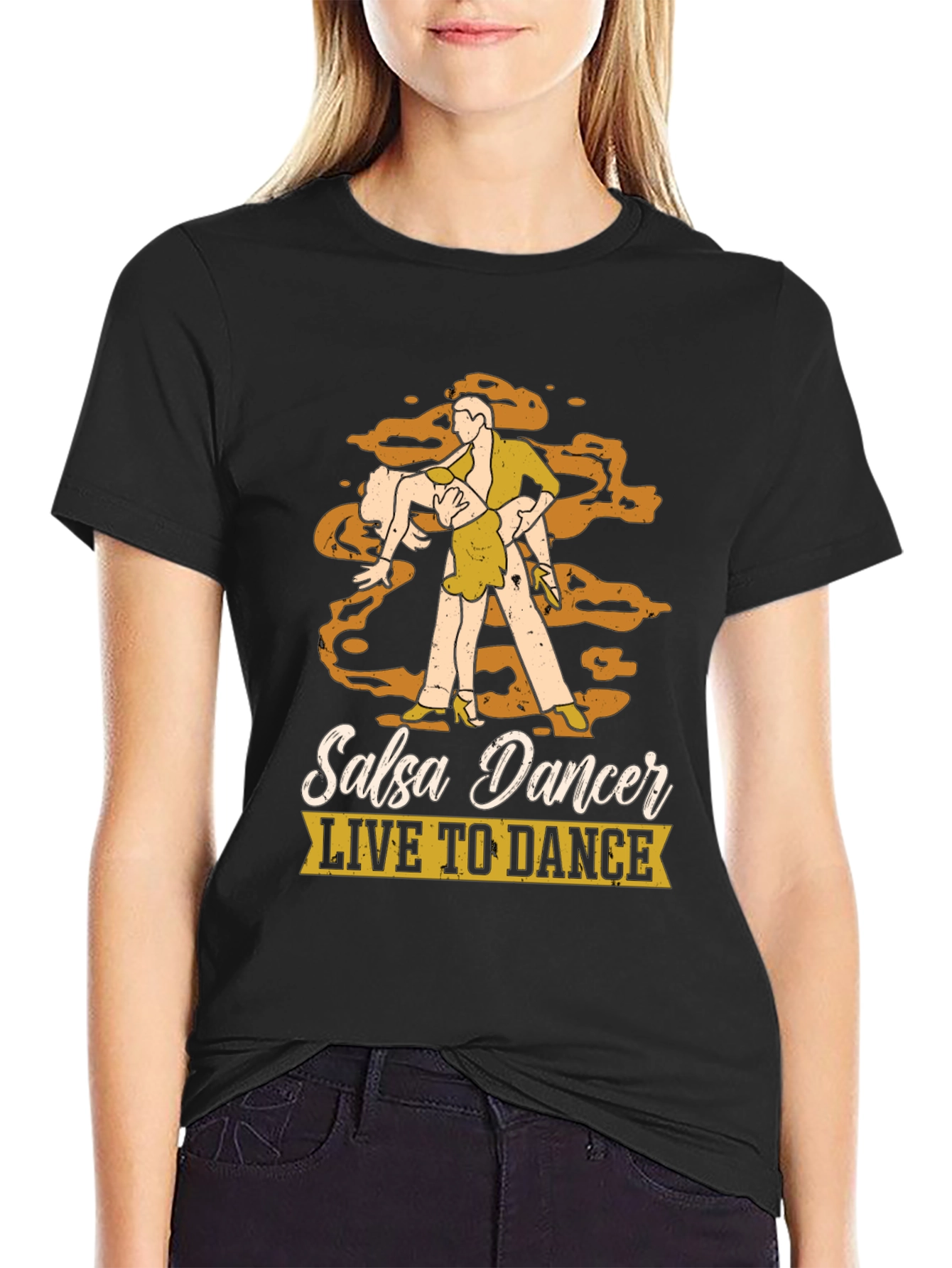 Salsa Dancer T-Shirt - Live to Dance Graphic Tee