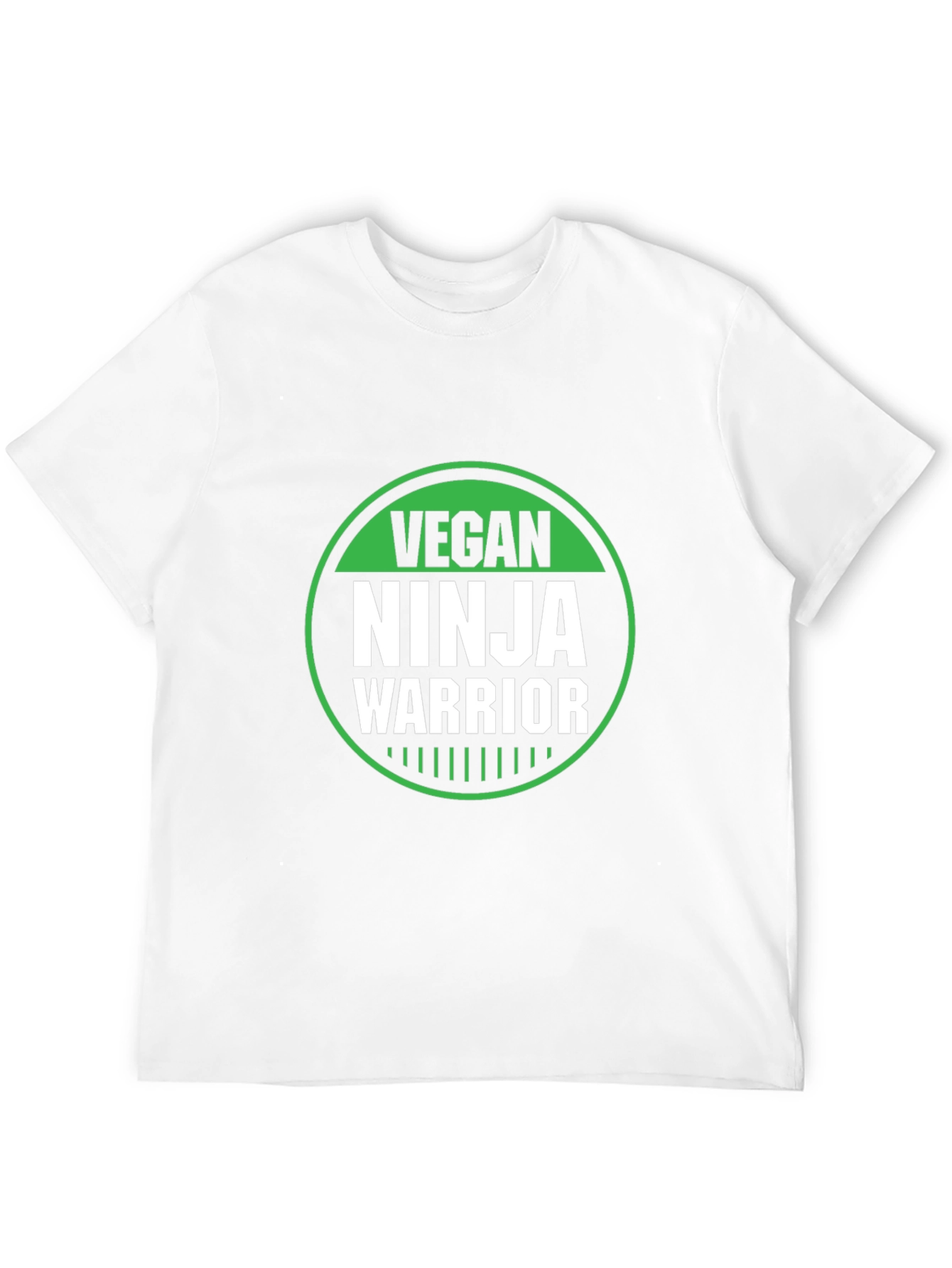 Vegan Ninja Warrior Graphic Tee - Black