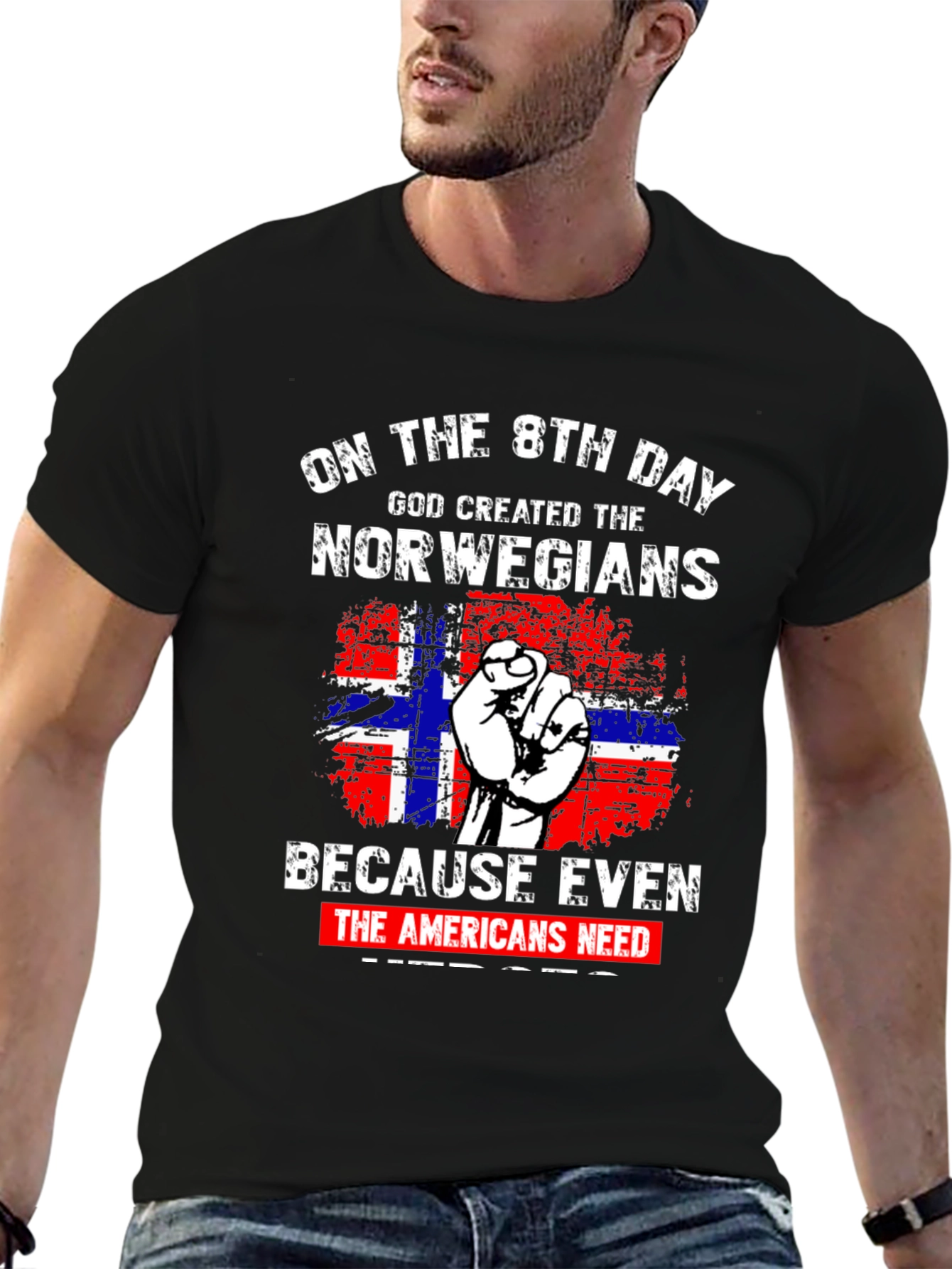 Norwegians & Americans Graphic T-Shirt