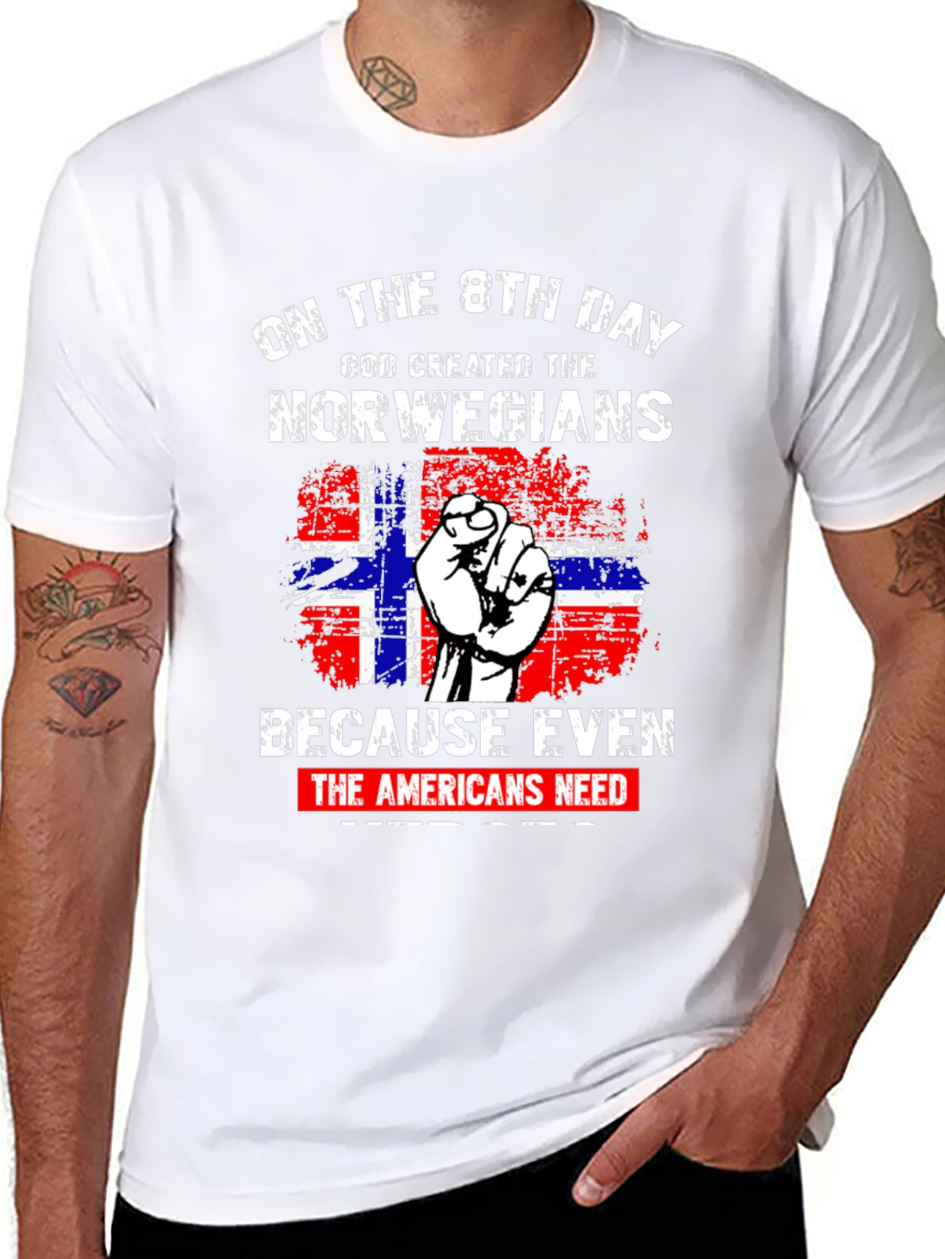 Norwegians & Americans Graphic T-Shirt