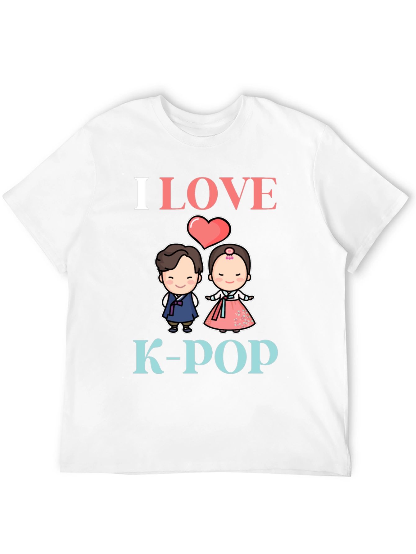 I Love K-Pop Graphic Tee
