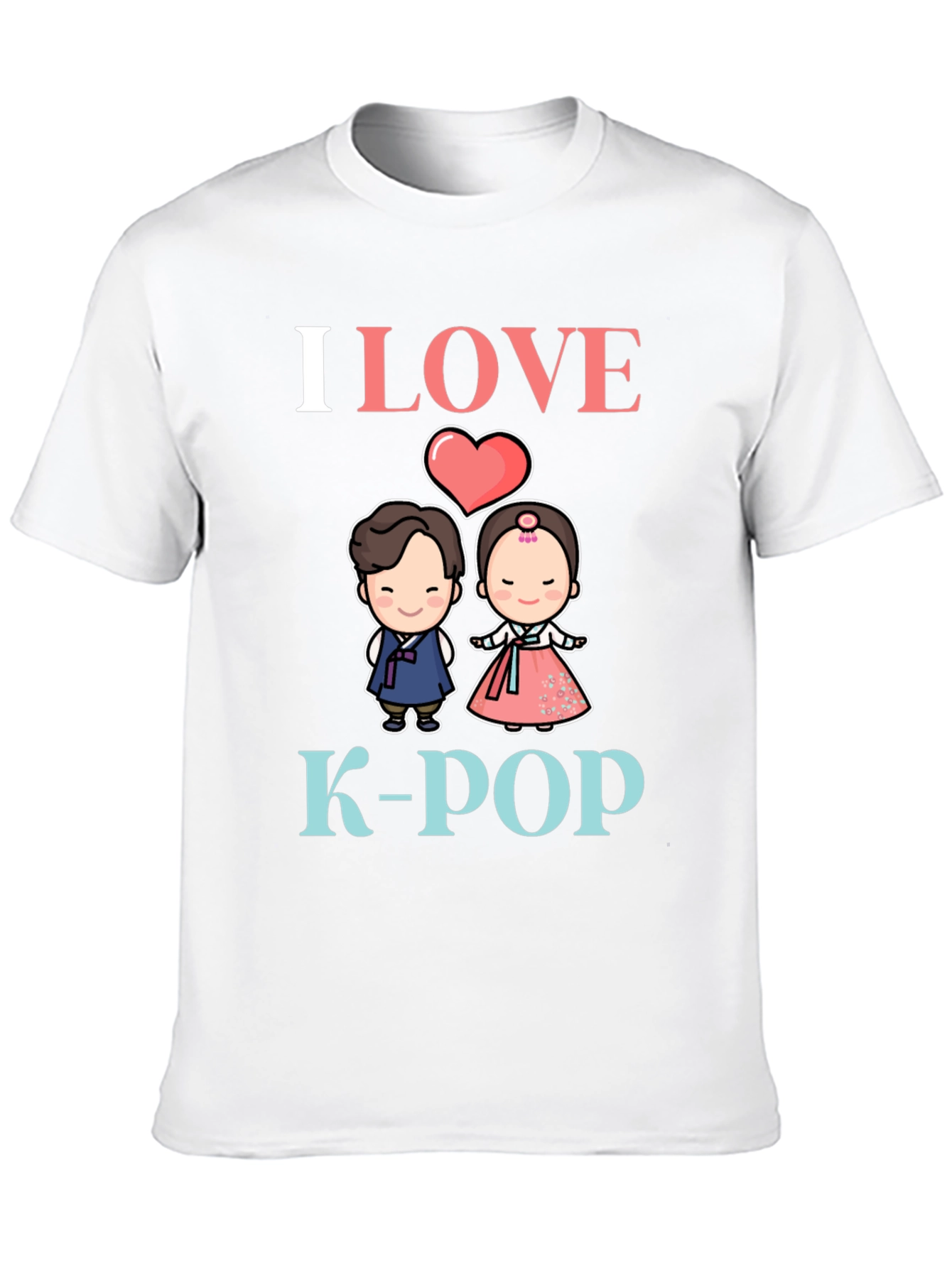 I Love K-Pop Graphic Tee