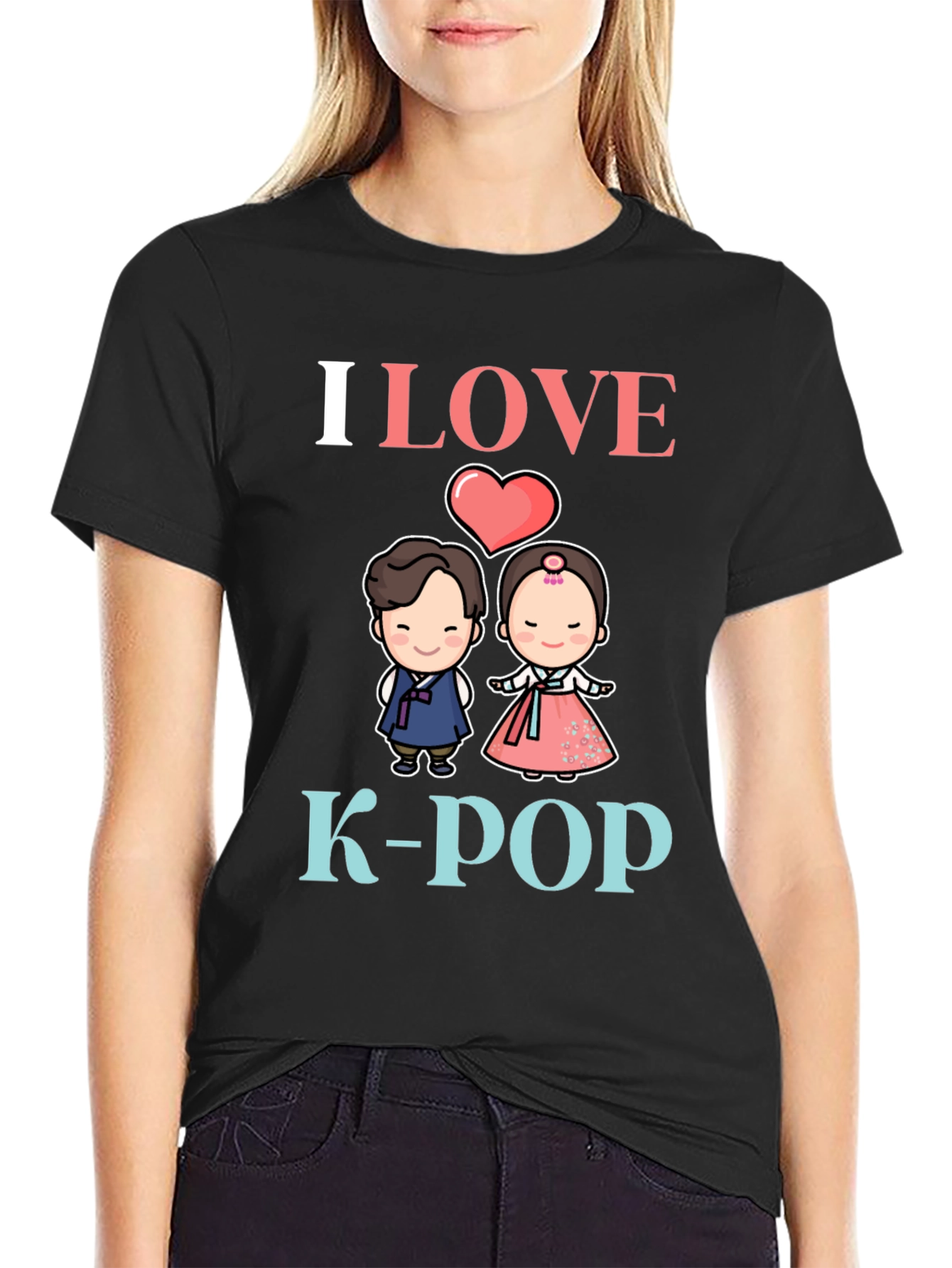 I Love K-Pop Graphic Tee