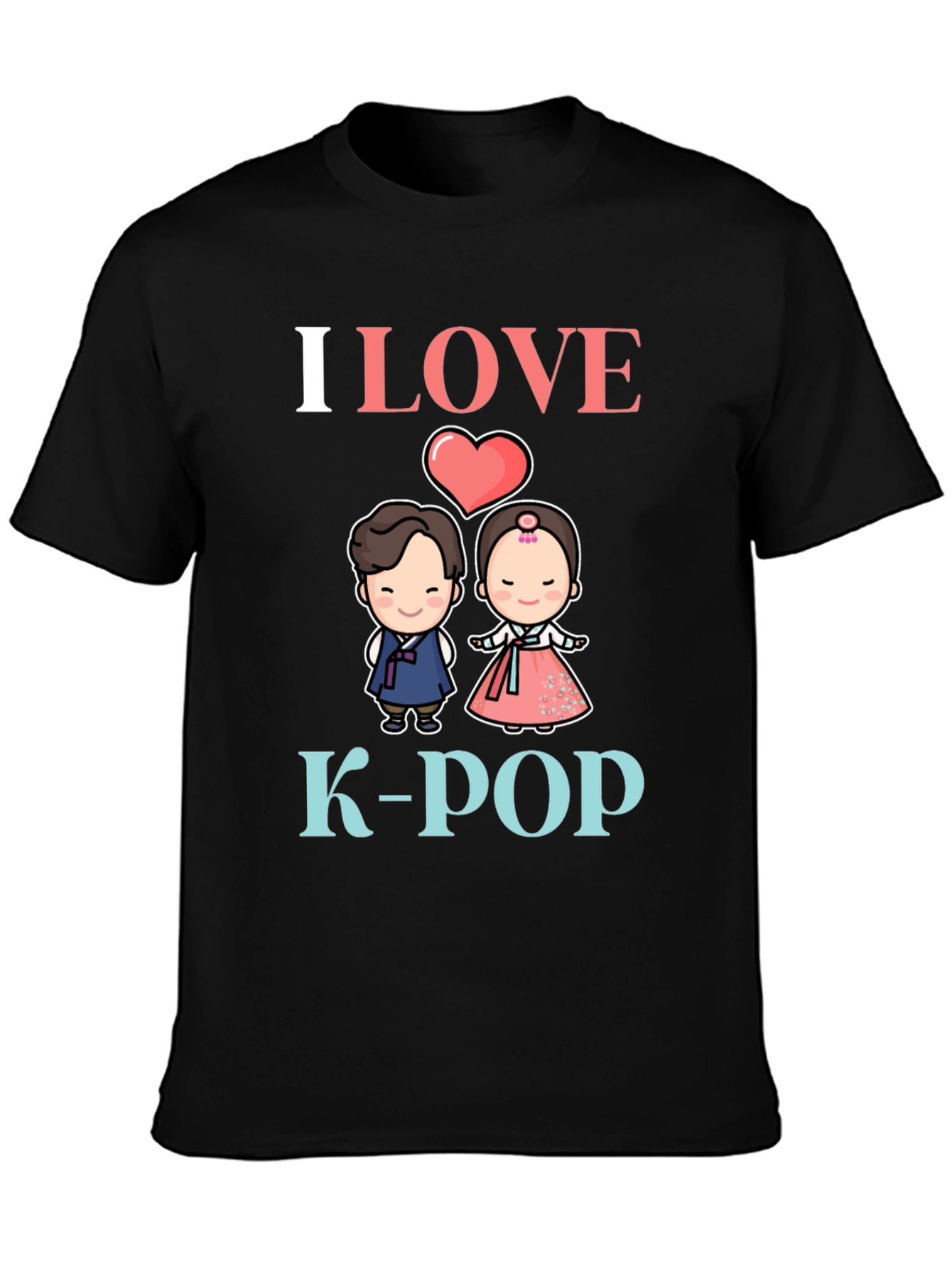 I Love K-Pop Graphic Tee