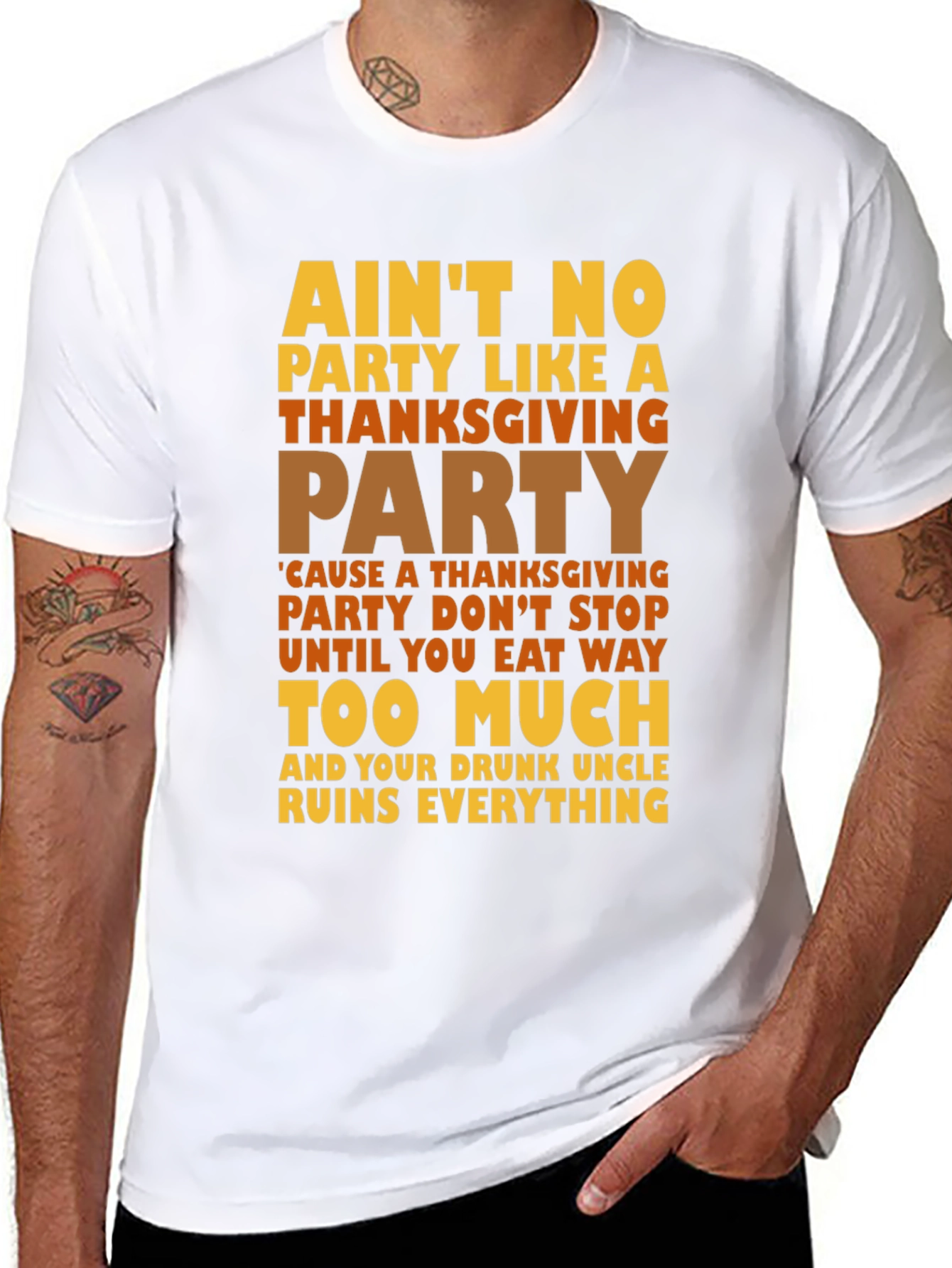 Thanksgiving Party T-Shirt - Funny Holiday Tee