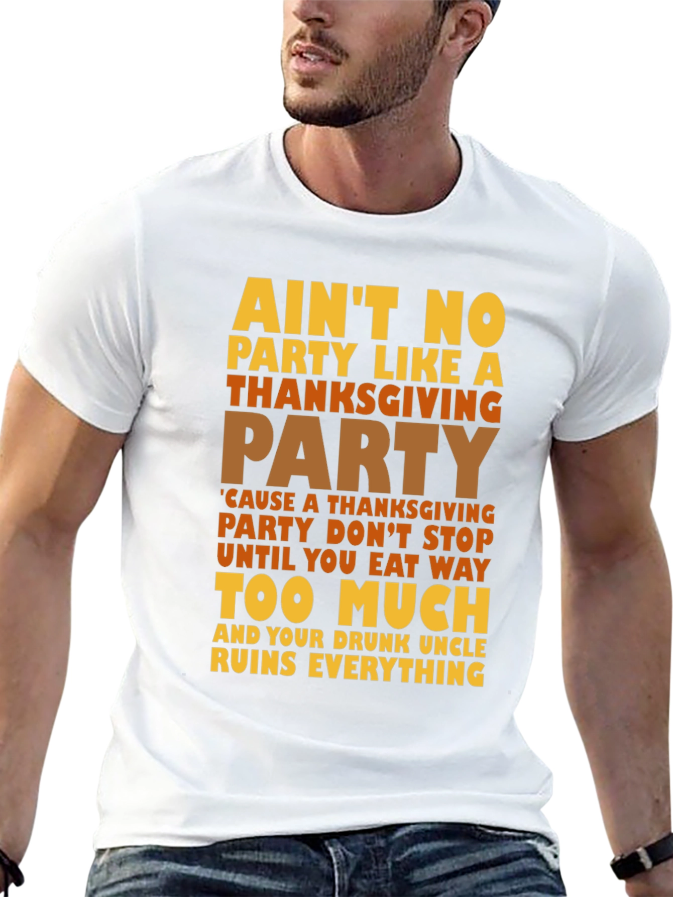 Thanksgiving Party T-Shirt - Funny Holiday Tee