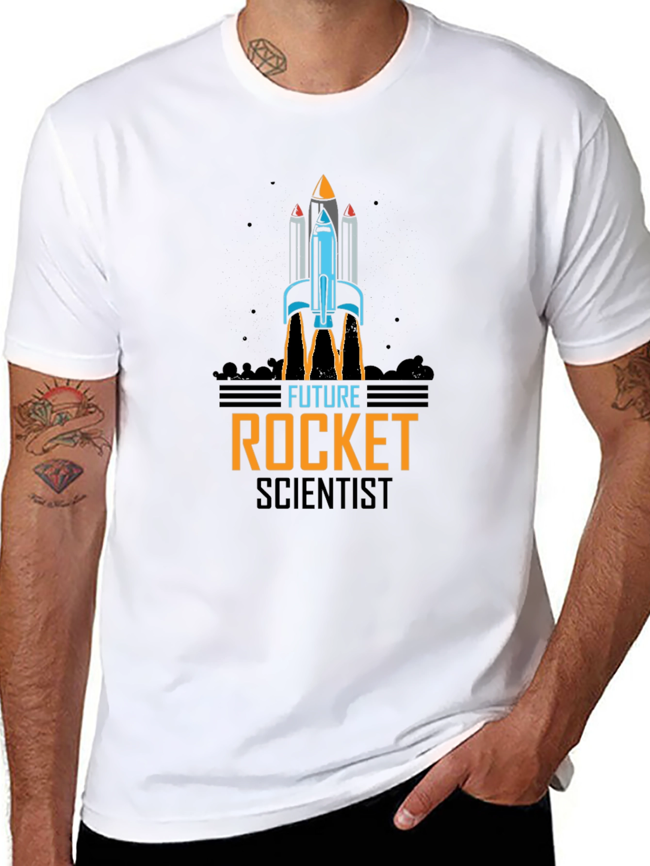 Future Rocket Scientist T-Shirt - Space Exploration Tee