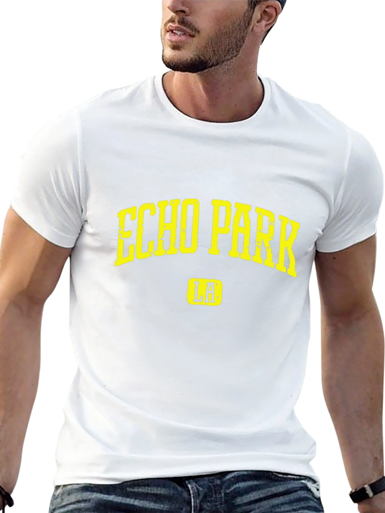 Echo Park LA Black T-Shirt