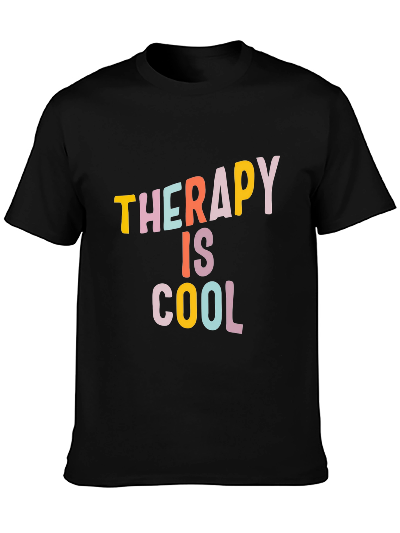 Therapy is Cool Graphic Tee - Trendy Unisex T-Shirt