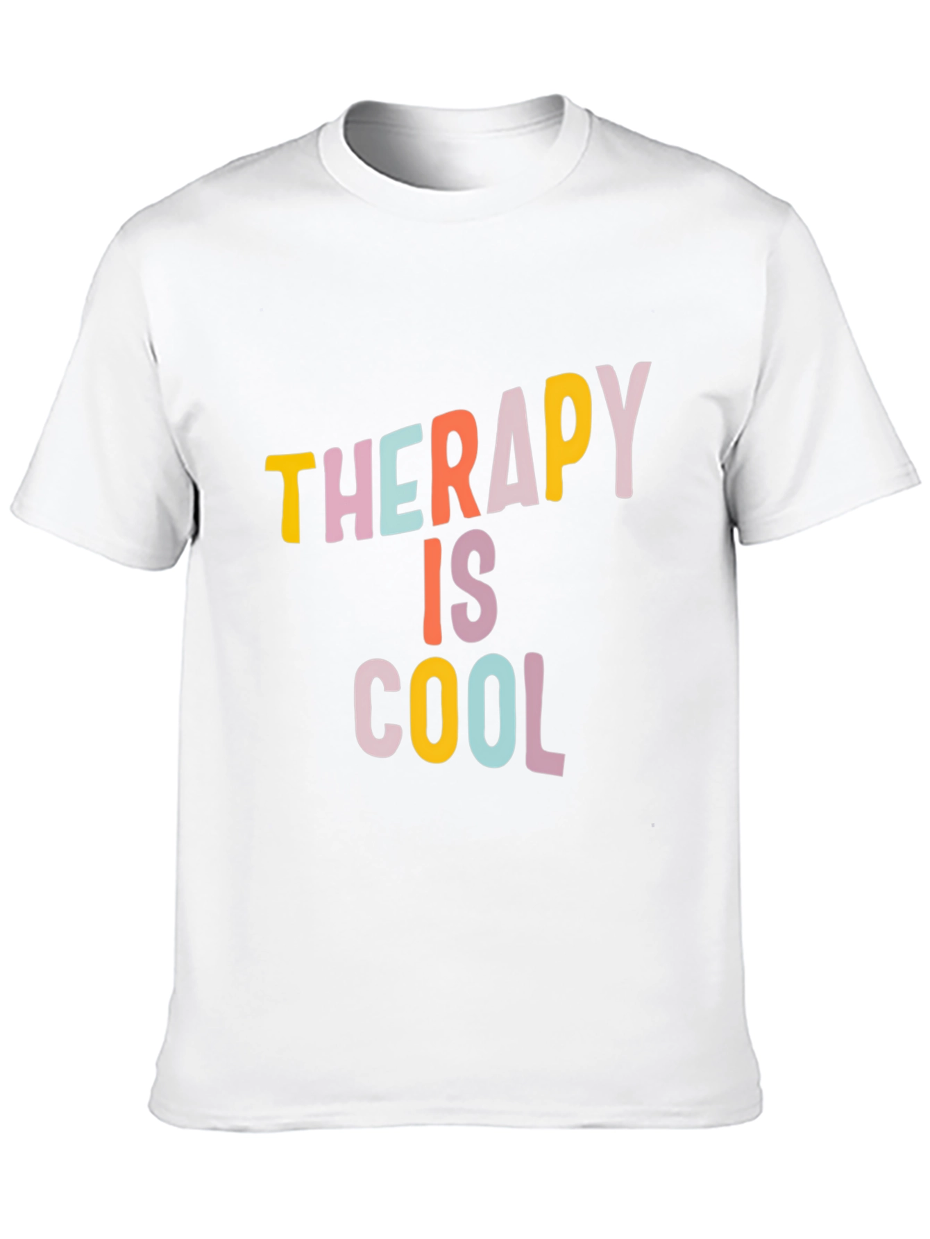 Therapy is Cool Graphic Tee - Trendy Unisex T-Shirt