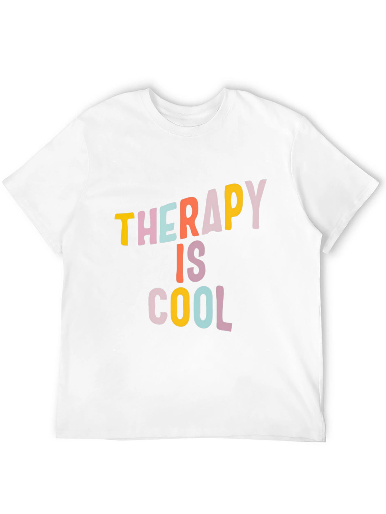 Therapy is Cool Graphic Tee - Trendy Unisex T-Shirt