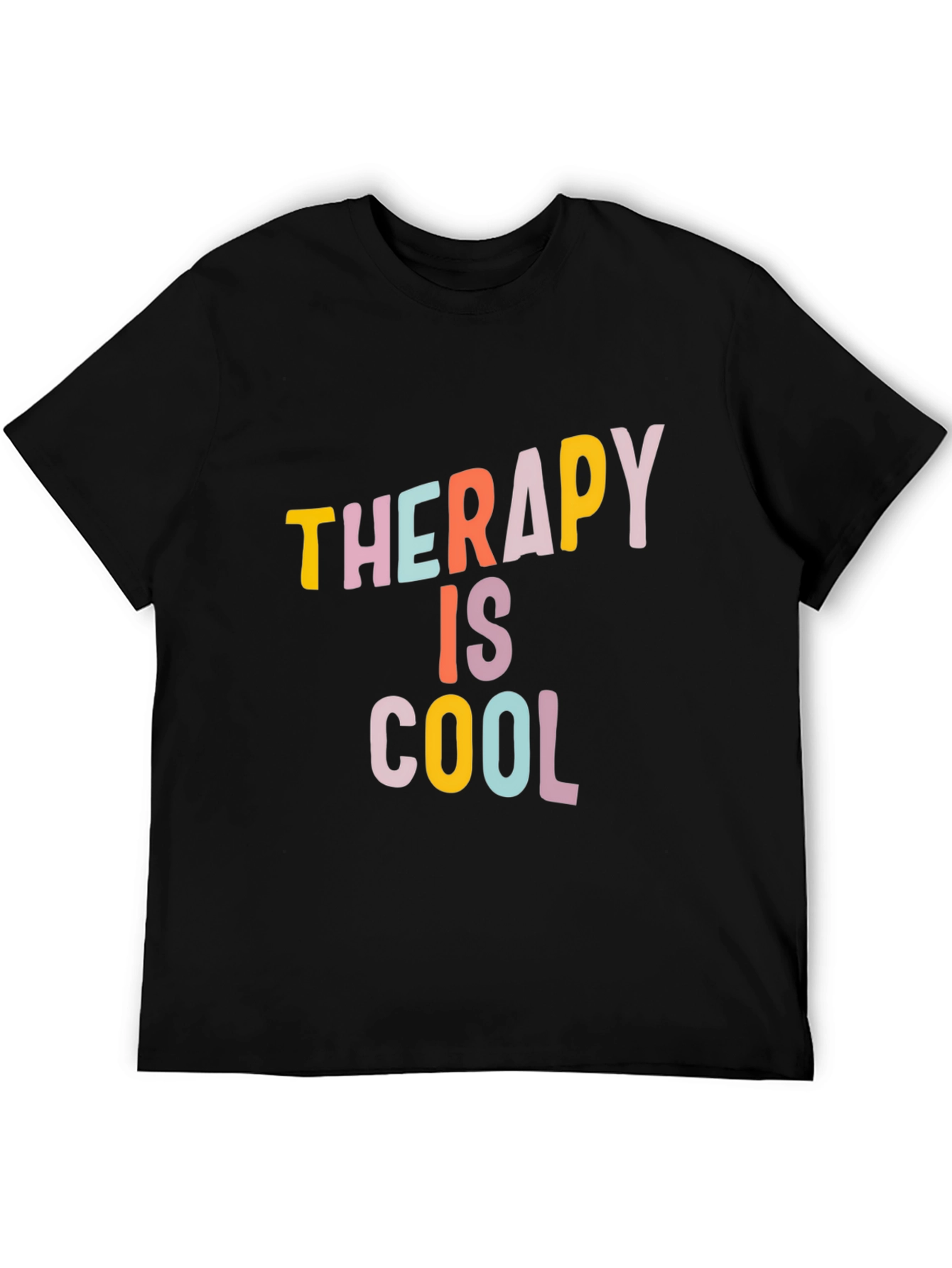 Therapy is Cool Graphic Tee - Trendy Unisex T-Shirt