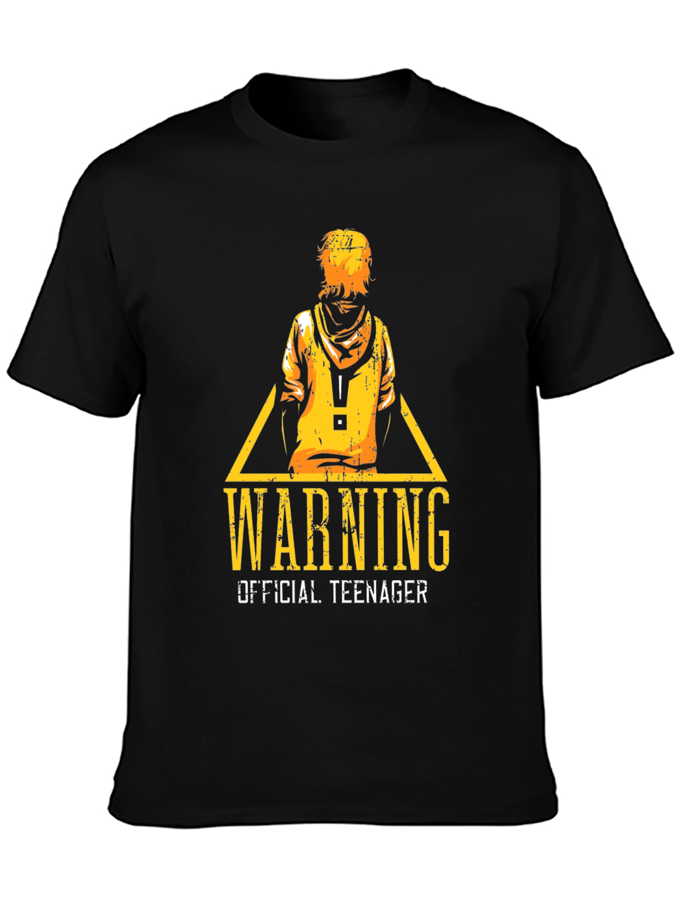 Warning Official Teenager Graphic T-Shirt