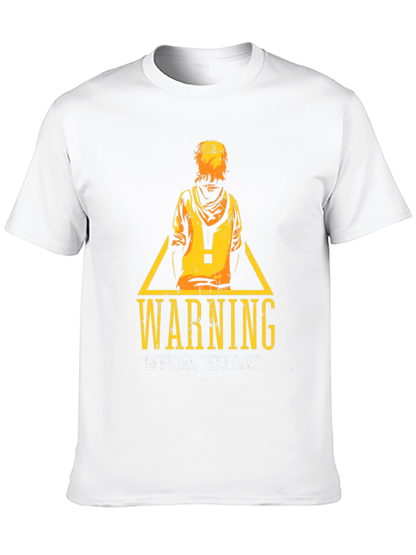 Warning Official Teenager Graphic T-Shirt