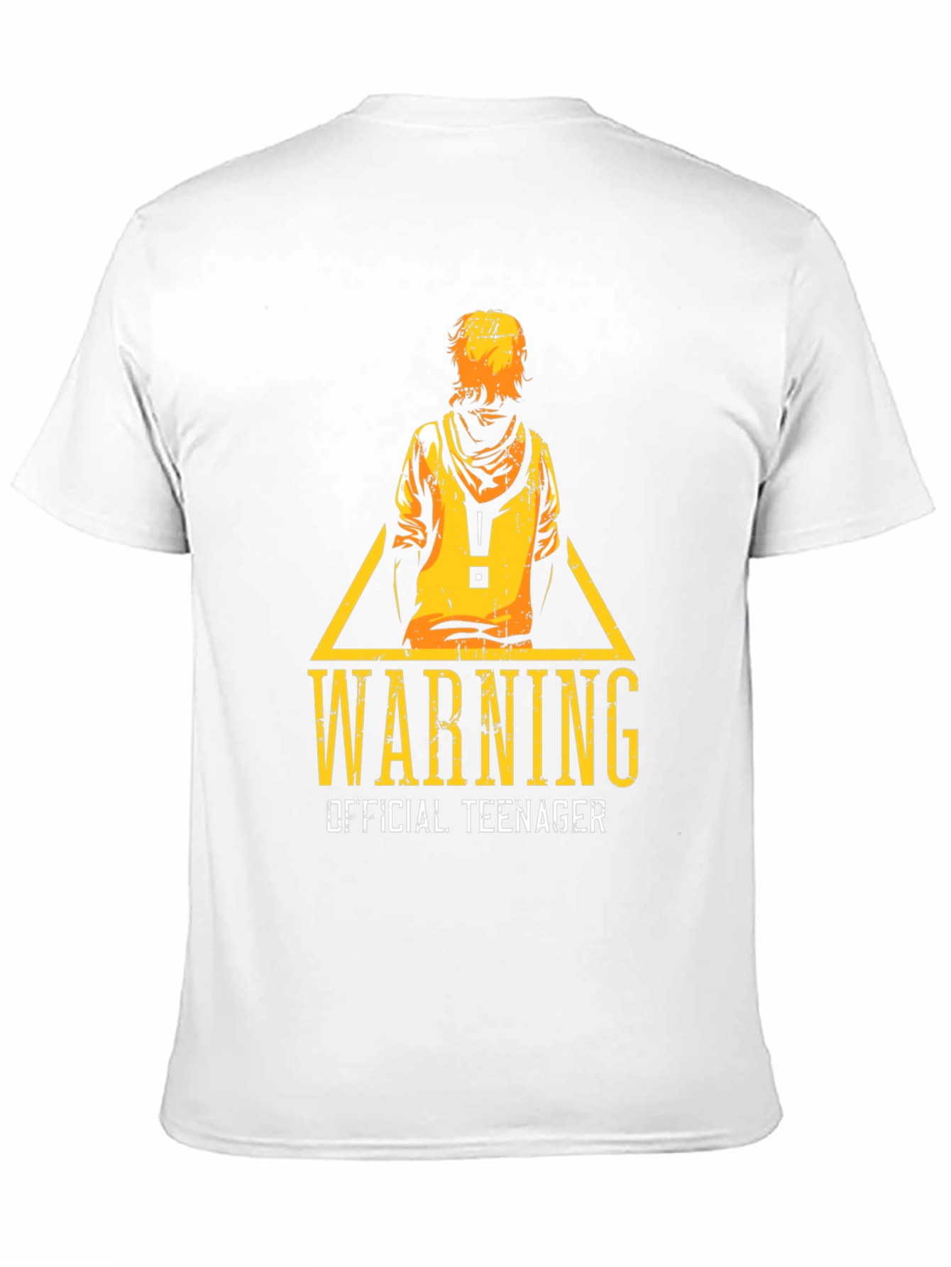 Warning Official Teenager Graphic T-Shirt