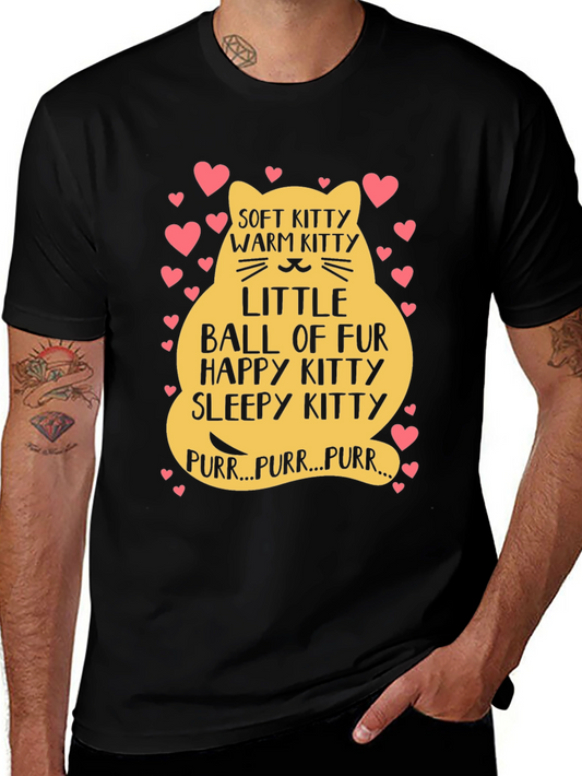 Cute Kitten Ball of Fur Graphic Tee