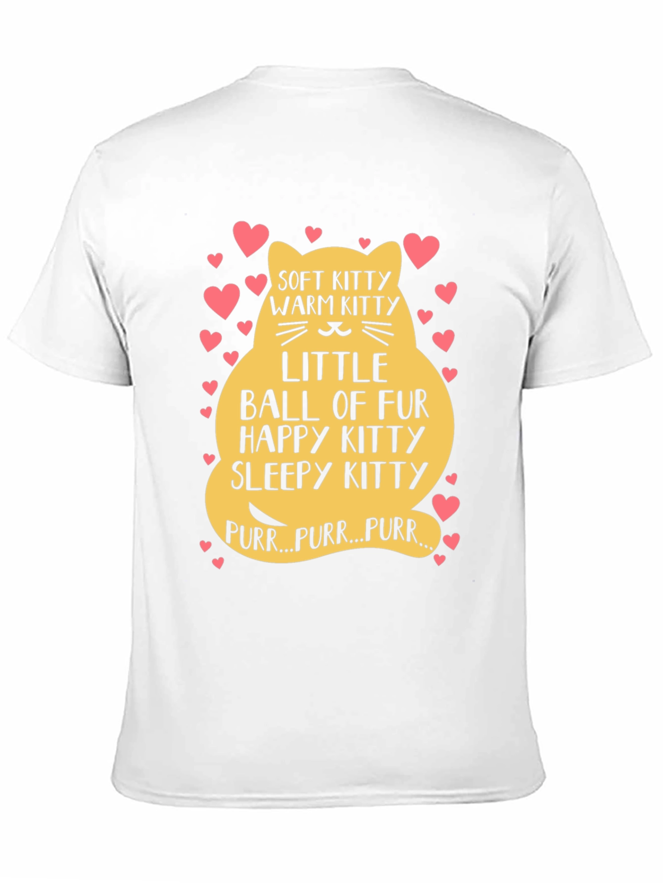 Cute Kitten Ball of Fur Graphic Tee