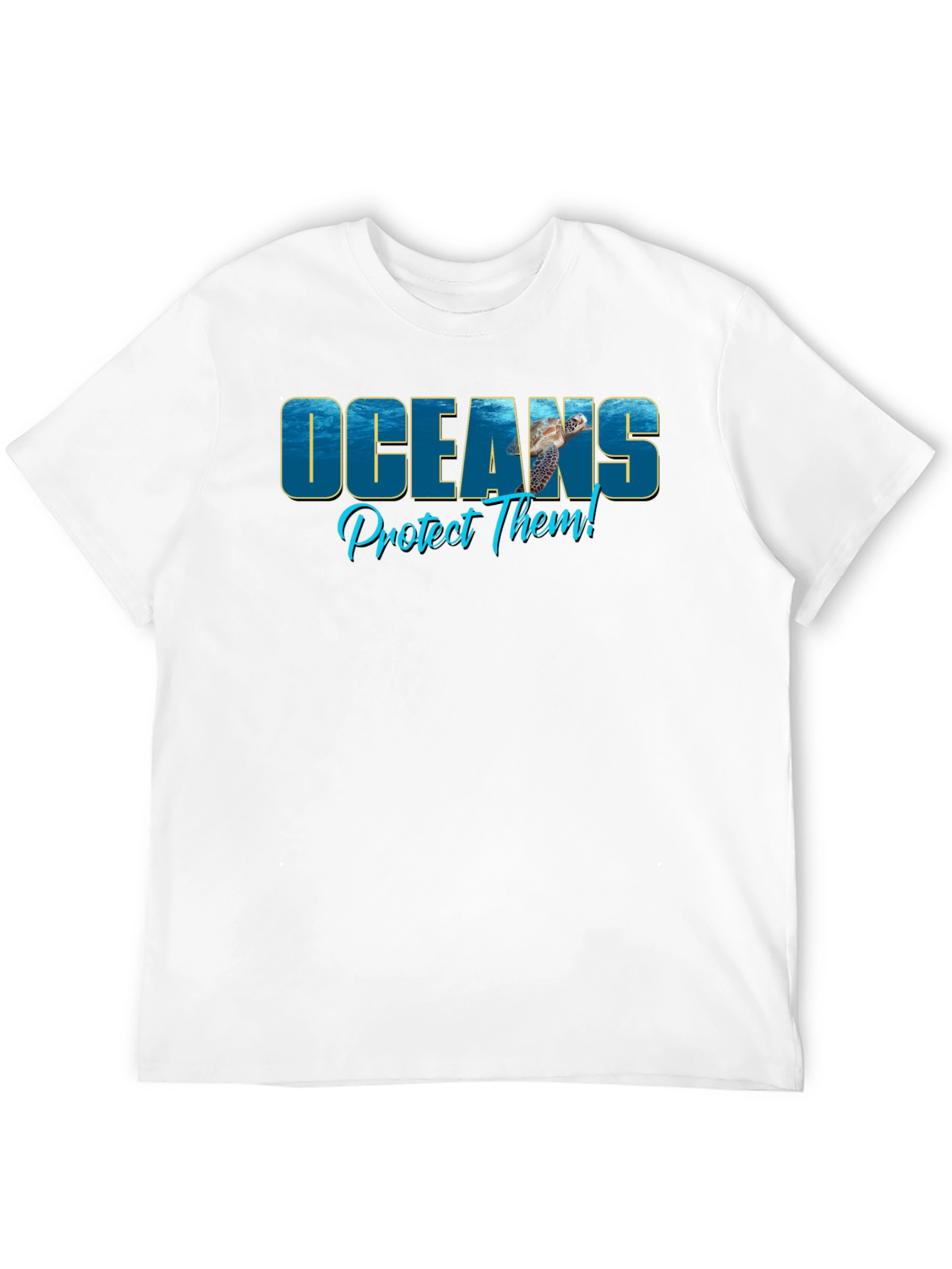 Oceans Protect Them Black T-Shirt