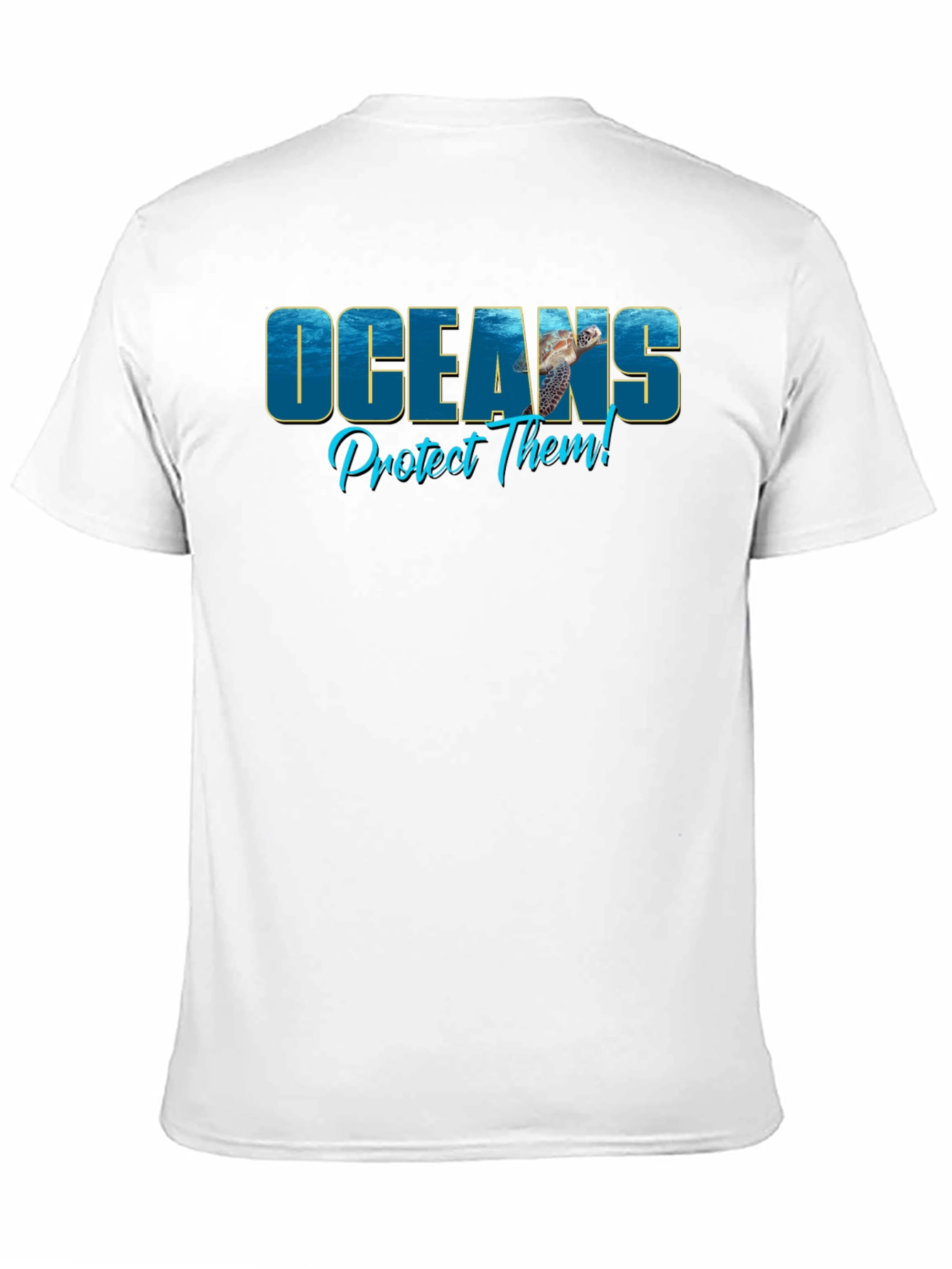Oceans Protect Them Black T-Shirt