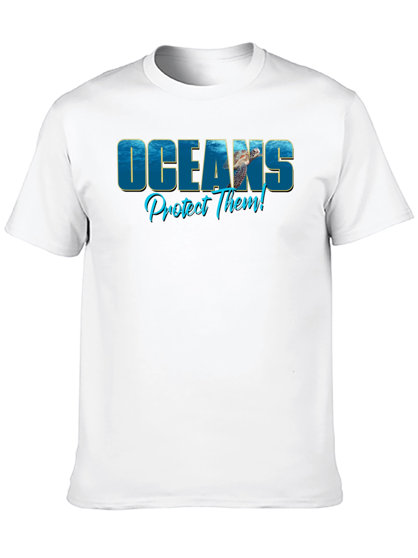 Oceans Protect Them Black T-Shirt