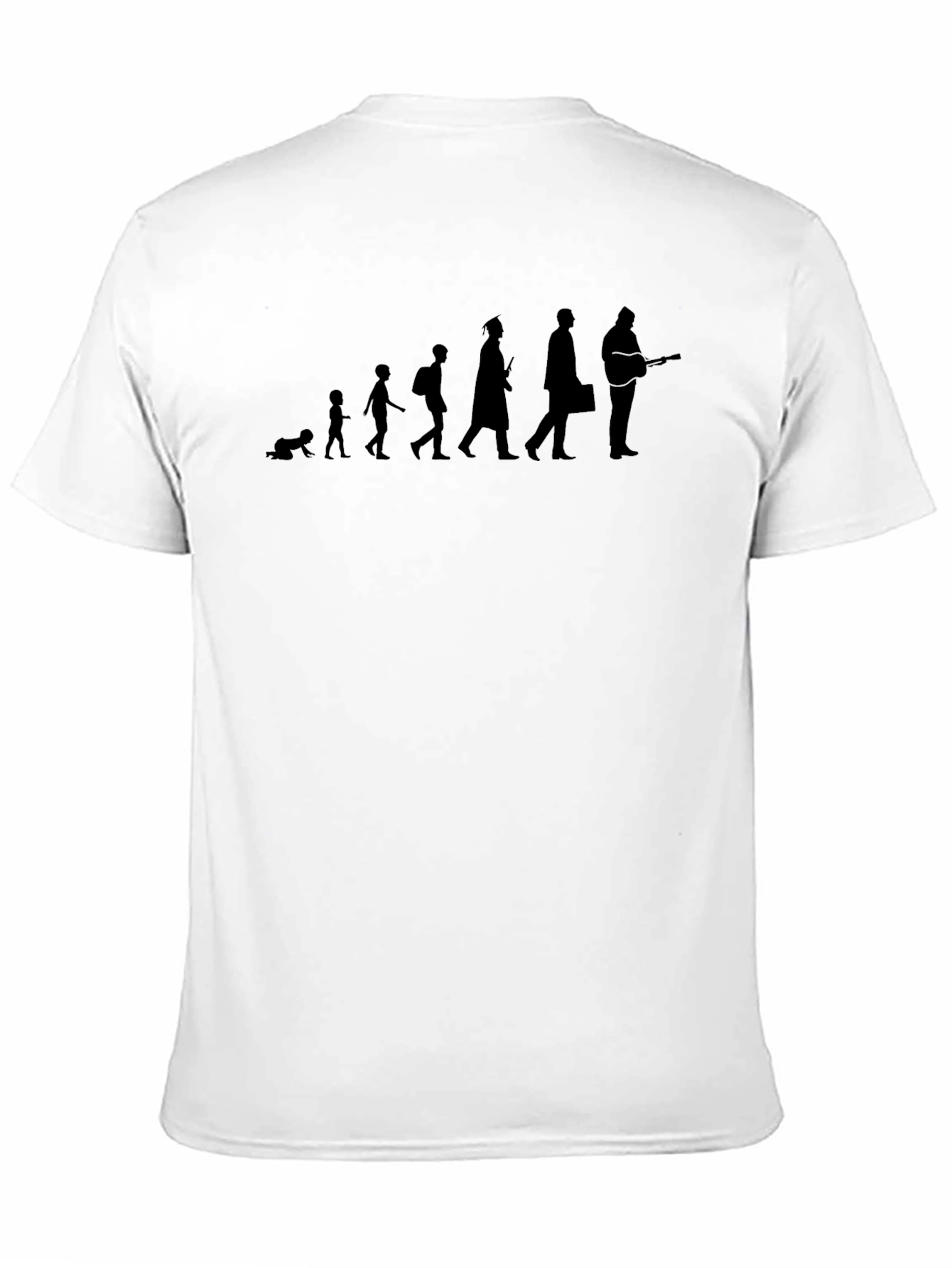 Evolution of Man T-Shirt - Musician Humor Tee