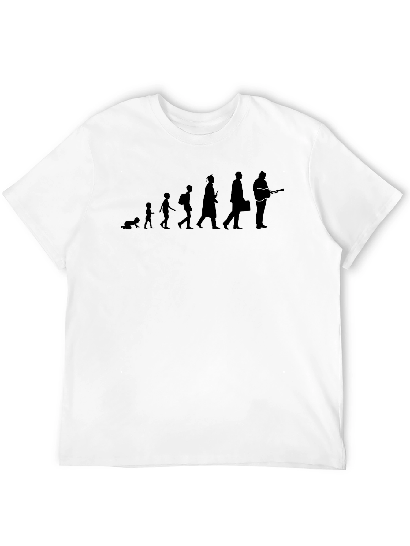 Evolution of Man T-Shirt - Musician Humor Tee