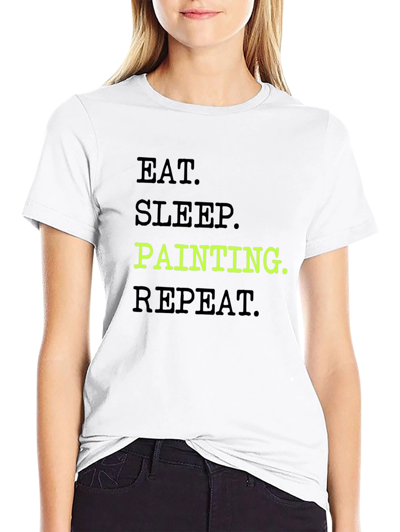 Eat Sleep Painting Repeat T-Shirt