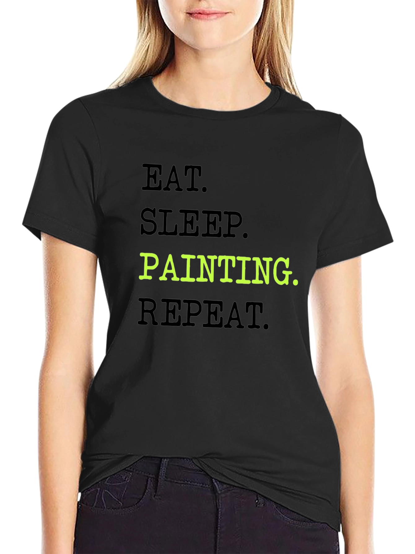 Eat Sleep Painting Repeat T-Shirt
