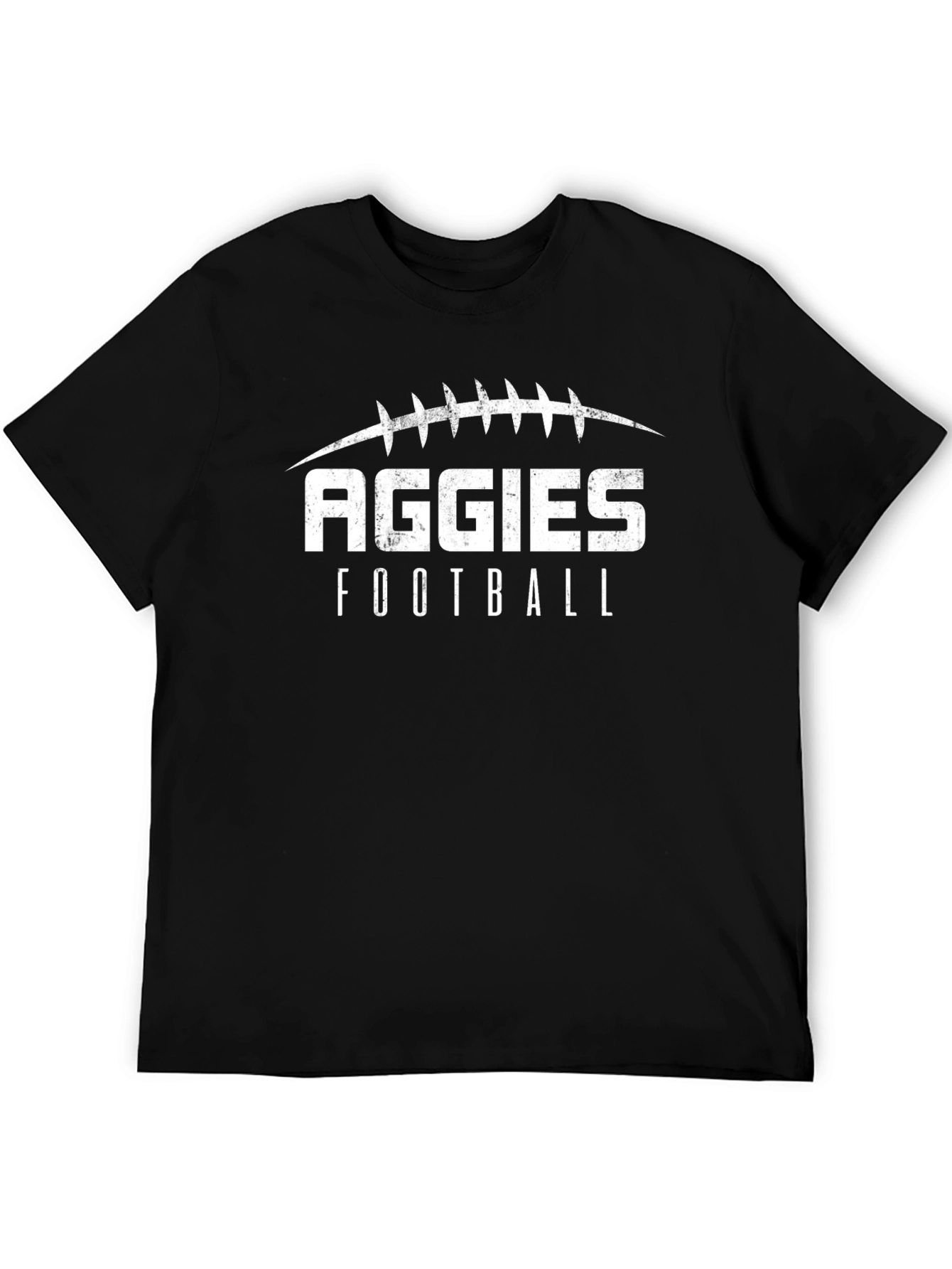Aggies Football Black T-Shirt