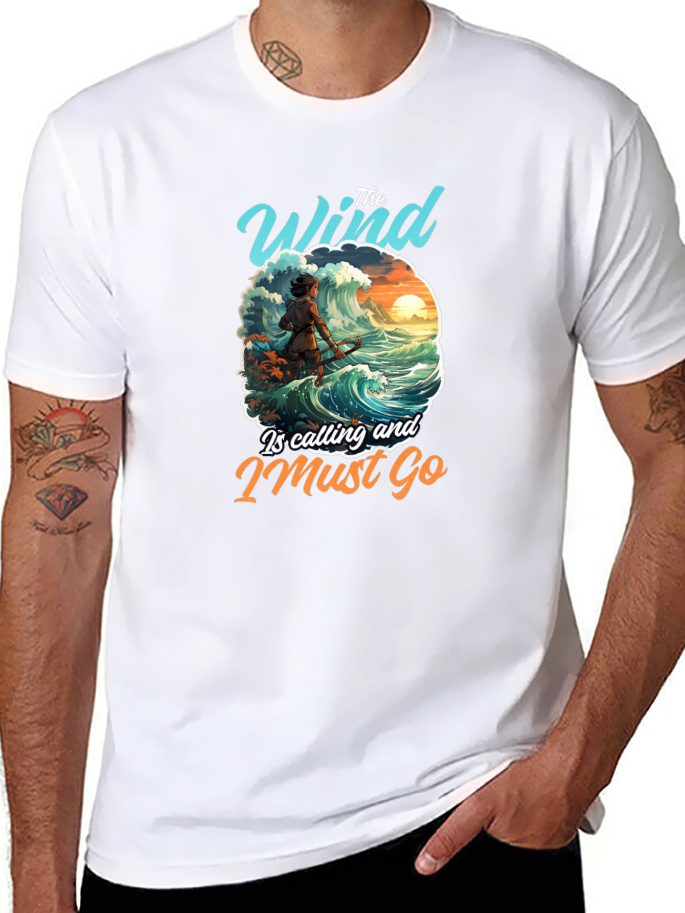 The Wind Is Calling T-Shirt - Adventure Tee