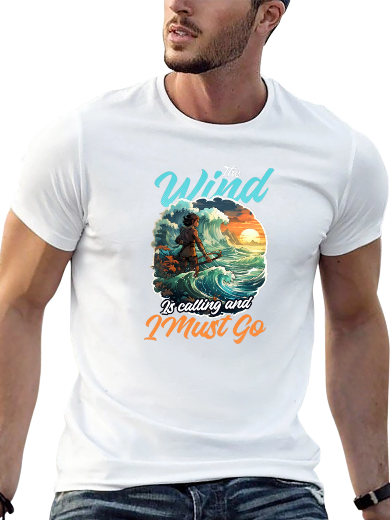 The Wind Is Calling T-Shirt - Adventure Tee