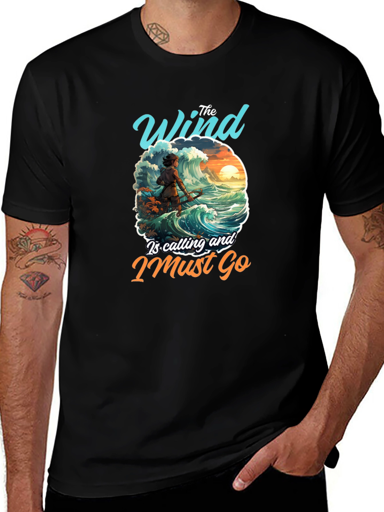 The Wind Is Calling T-Shirt - Adventure Tee