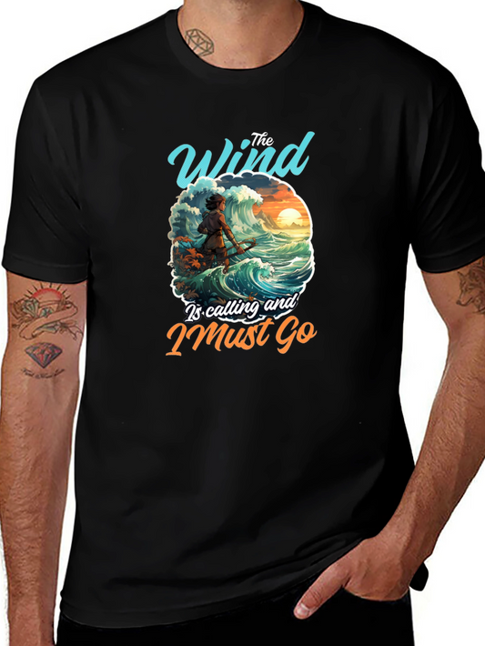 The Wind Is Calling T-Shirt - Adventure Tee