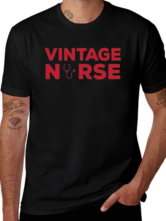 Vintage Nurse T-Shirt - Classic Medical Apparel