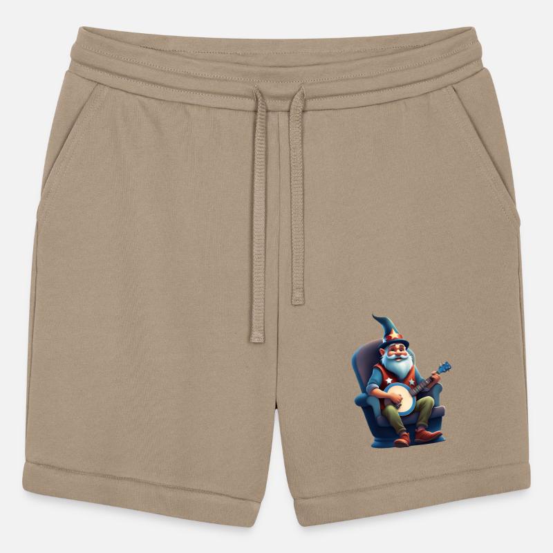 A Father's Day Gnome as a rockstar dad