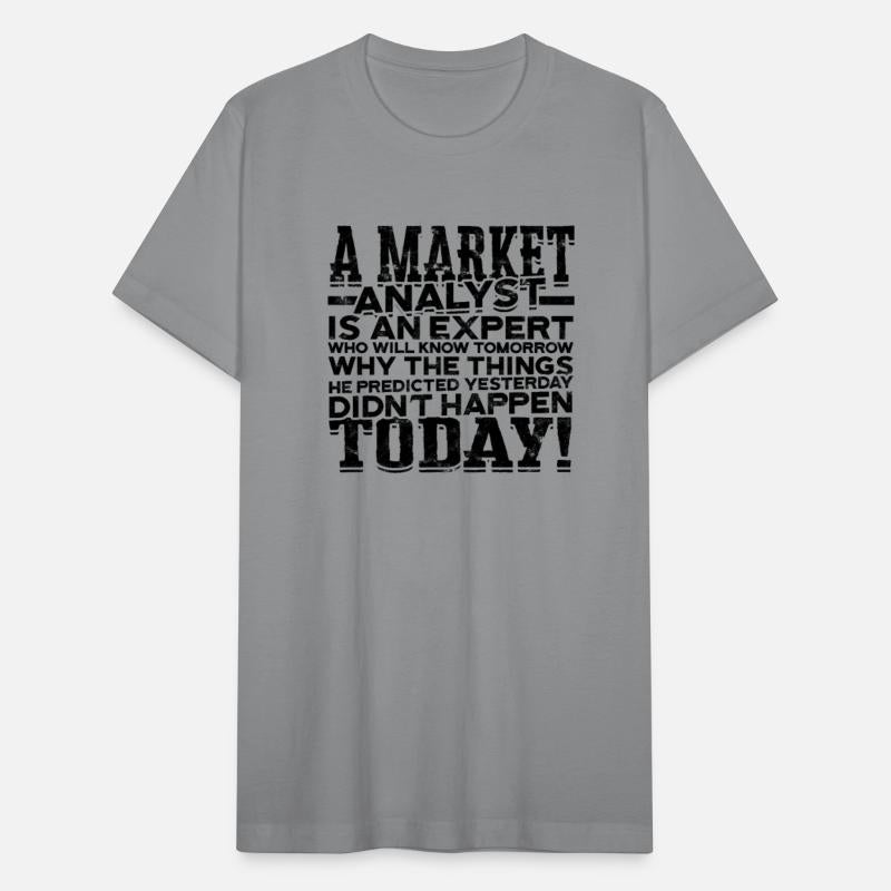 A market analyst is an expert who will know