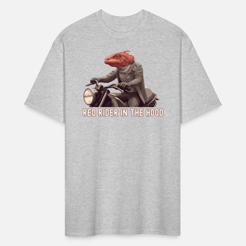 A Reptile on a Motorcycle : Red Rider in the Hood