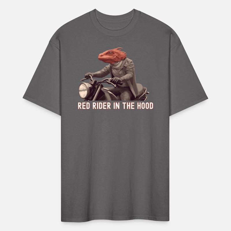 A Reptile on a Motorcycle : Red Rider in the Hood