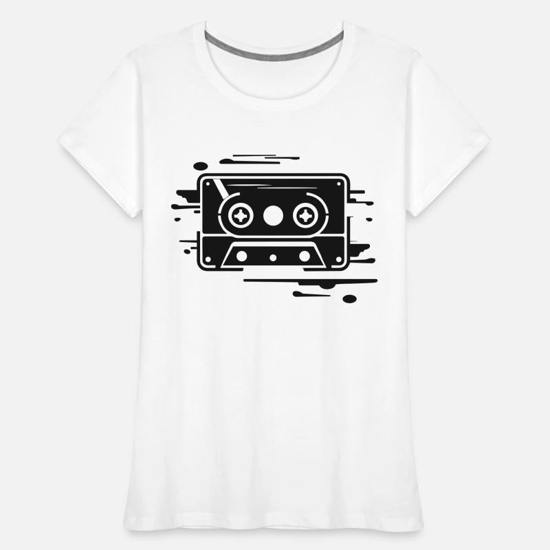 A vintage cassette tape