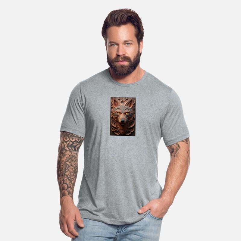 A wolf with sharp eyes