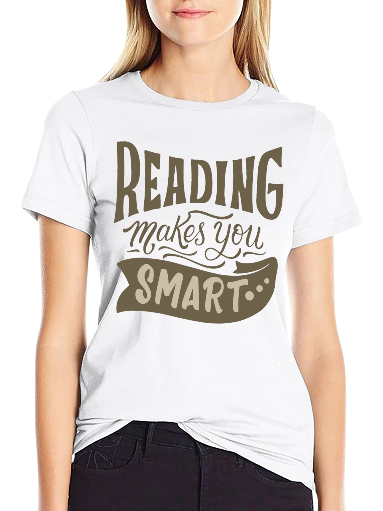 Reading Makes You Smart Graphic T-Shirt