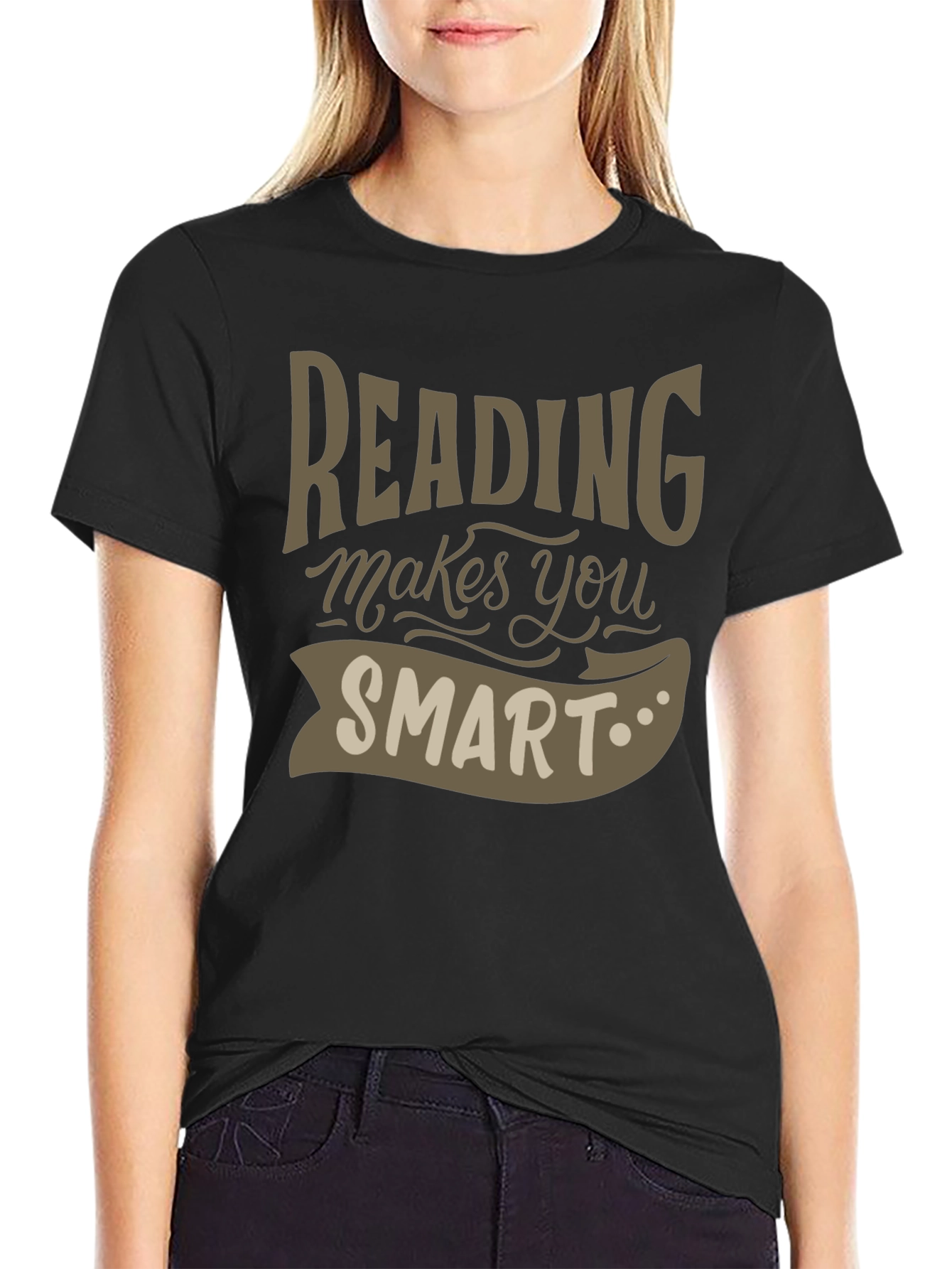 Reading Makes You Smart Graphic T-Shirt