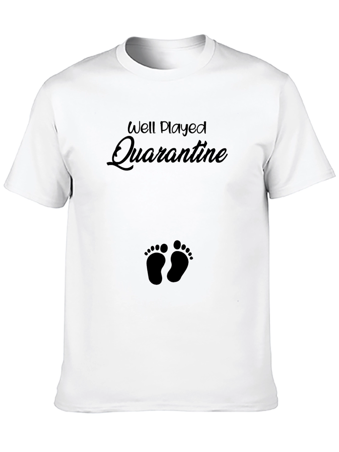 Quarantine Baby Announcement T-Shirt