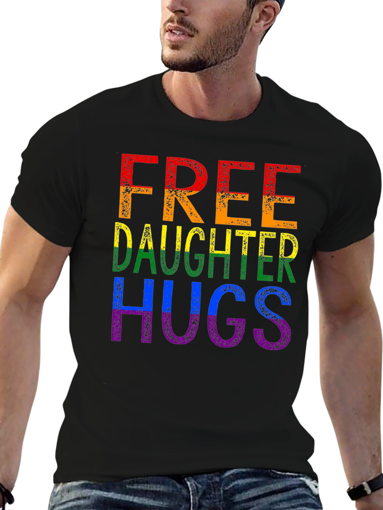 Free Daughter Hugs LGBT Pride T-Shirt